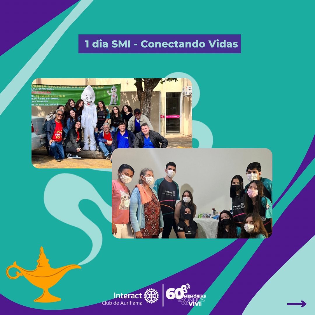 interactauri's tweet image. 🌎 Semana Mundial de Interact: DIA 1 Os Interact clubs visam ajudar a comunidade através de doações e projetos. É onde jovens têm a oportunidade de participar de forma descontraída de atividades sociais relevantes, além de criar novas amizades e desenvolver grandes qualidades!