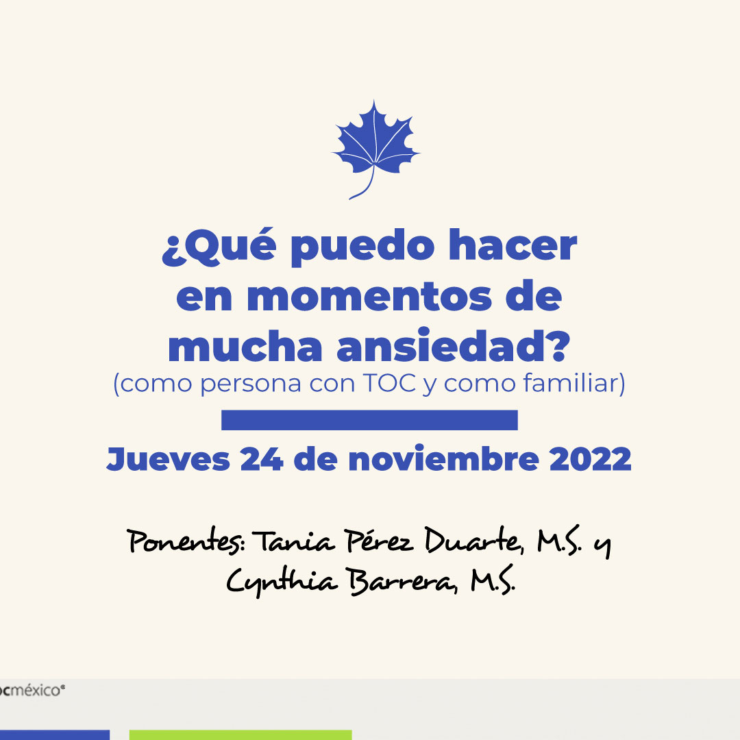 La ansiedad es uno de los síntomas que aparecen cuando el #TOC aparece y lo único que podemos hacer como seres humanos al momento de tener este u otros síntomas que nos generar incomodidad es SENTIRLOS. 👉 bit.ly/3zmeeTs