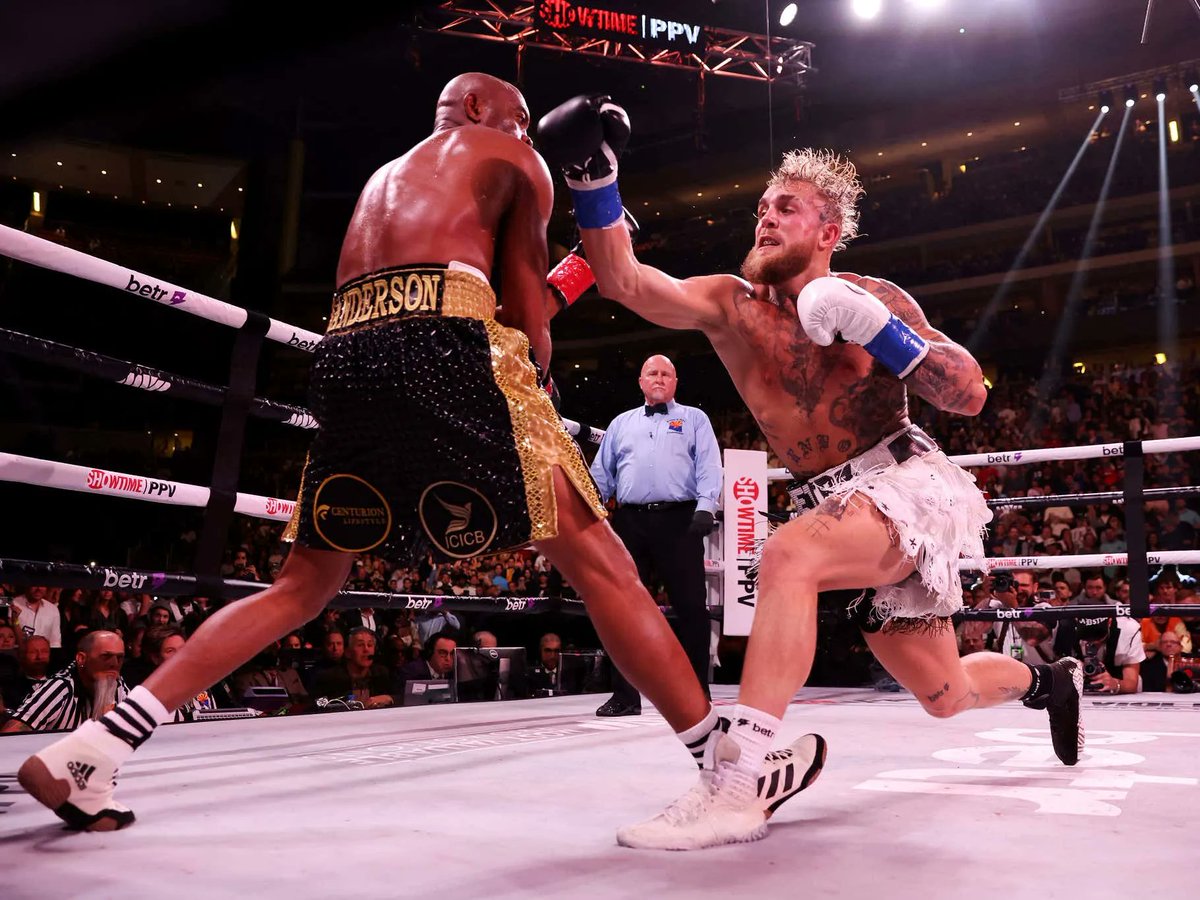 Large on Twitter "No, Marty… Jake is a good athlete, terrible boxer