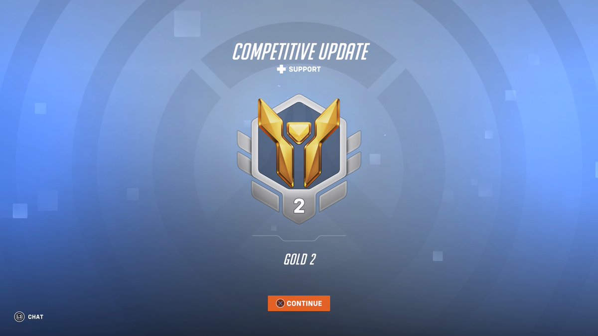 From trash to slightly less trash. Slowly climbing support life.                                   #PS5Share, #Overwatch2