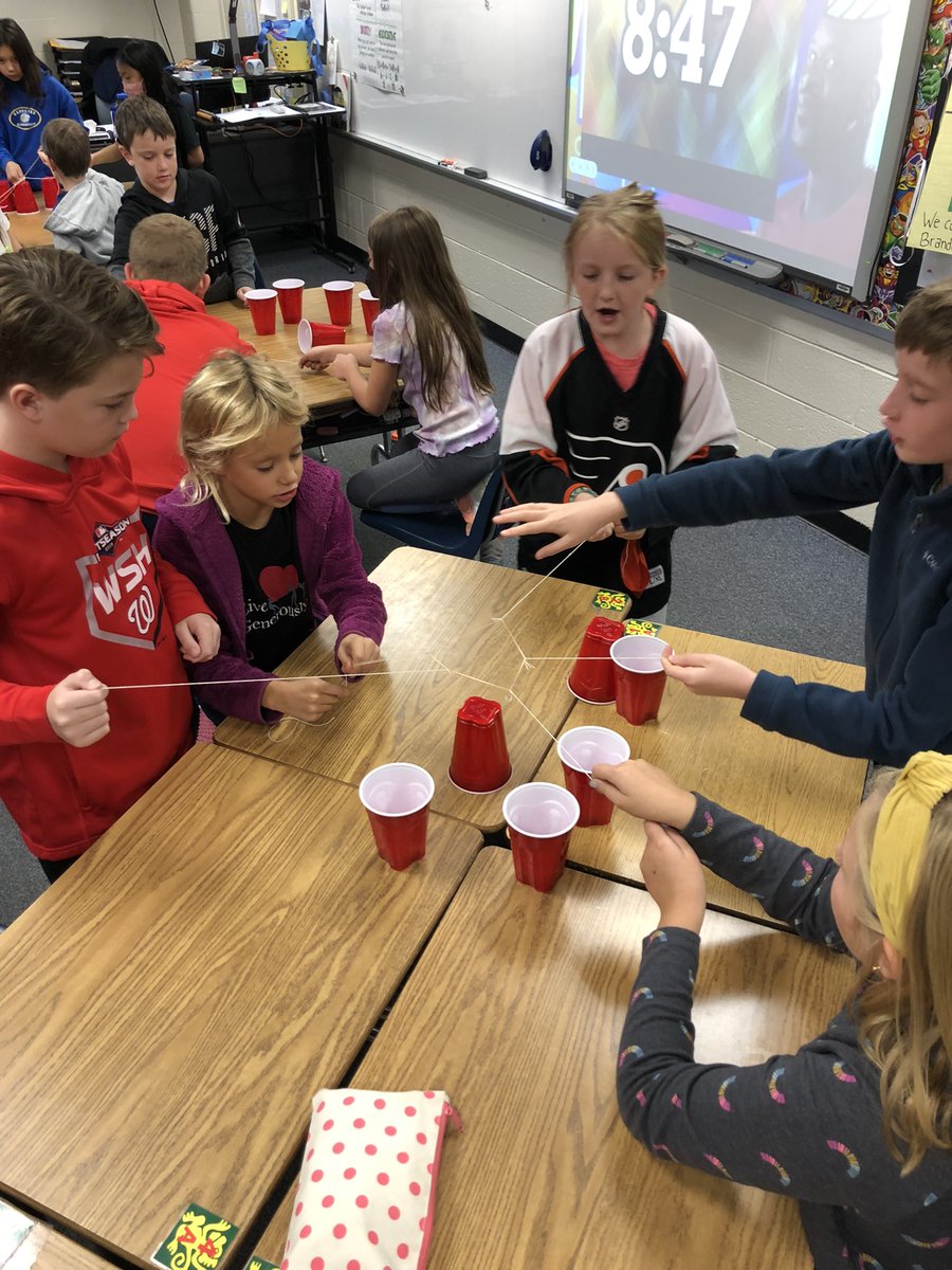 Our second house challenge was so tricky! Communication was key in dealing with high frustration and anxiety in this race against the clock. I was so impressed by the kiddos’ ability to overcome disappointment! #SangsterSOAR #rmD8isgr8