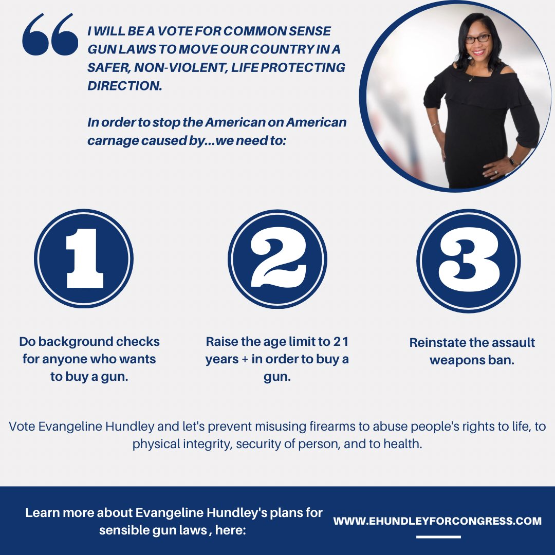 district5eva's tweet image. I support the American right to bear arms in the most sensible ways possible. Let's make it make sense and protect ourselves, our families and our communities in the process.