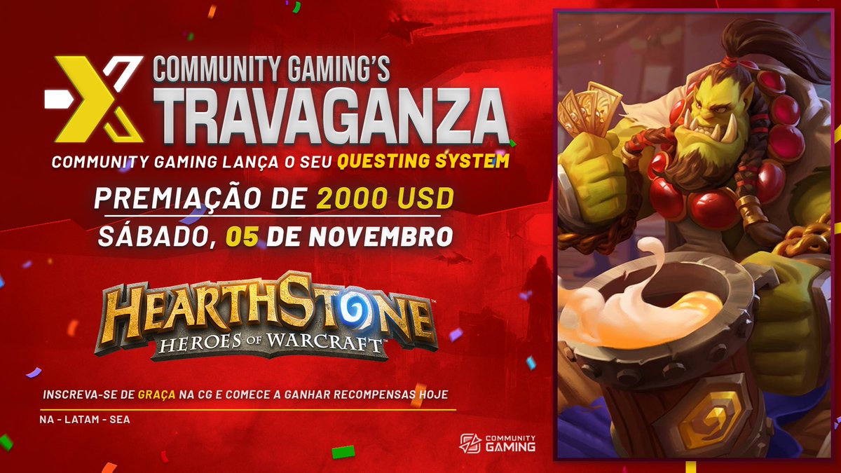 cerealforme's tweet photo. Gente! Esse sábado vou jogar o camp de #Hearthstone Padrão da @CGaming_Brasil valendo 2k dol!

🗣️ AINDA NÃO SE INSCREVEU? Usa meu link: https://t.co/SIA3ZvvbBB

#CGaming #publi https://t.co/1SGH7JxlwI