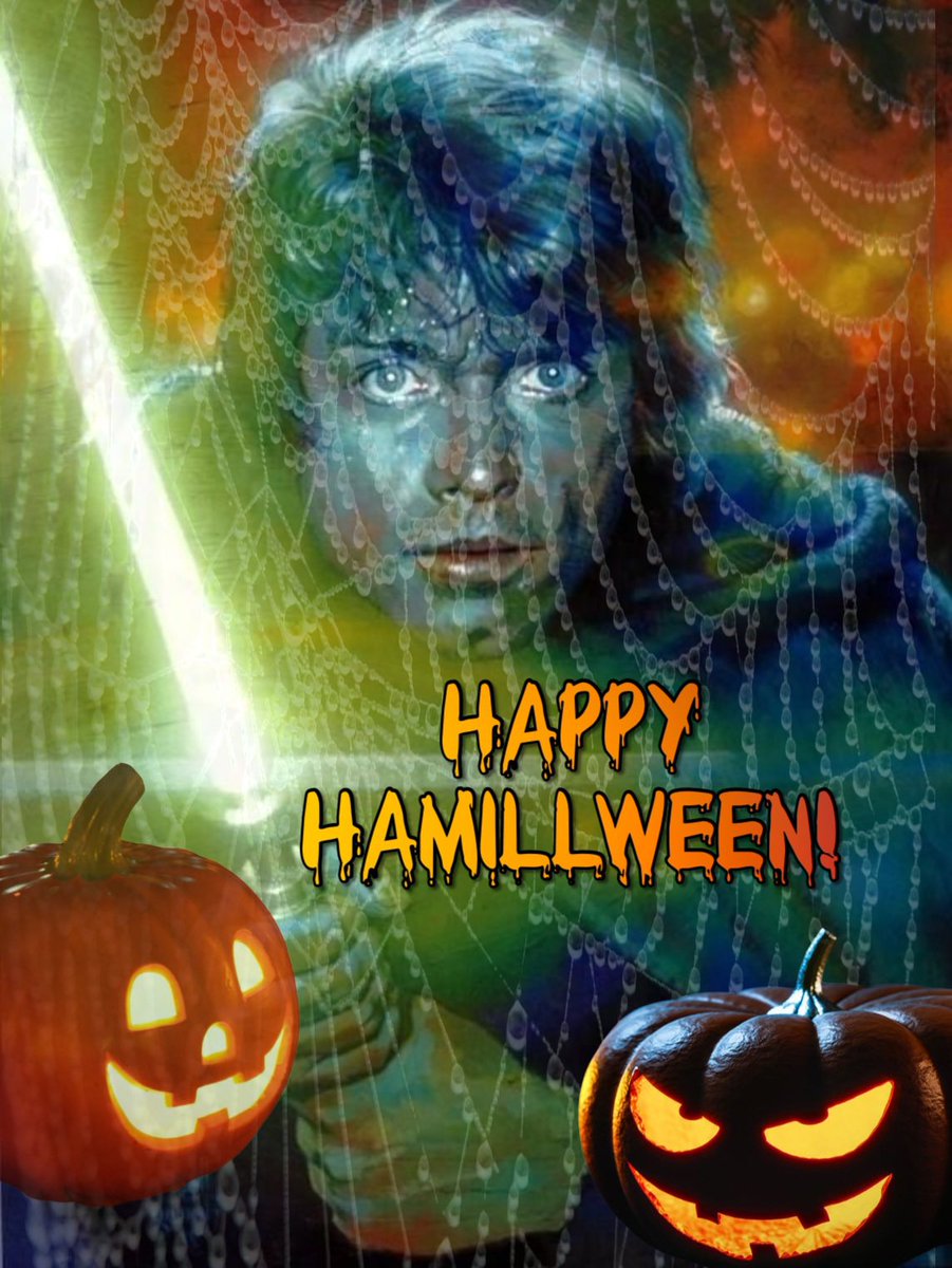 GabrielleOrlita's tweet photo. @MarkHamill Happy #HAMILLWEEN Mark!!! 
#MayTheSpooksBeWithYou!!! 😄🎃🦇👻🥰👊👊🤍 https://t.co/8qk74OHrhb