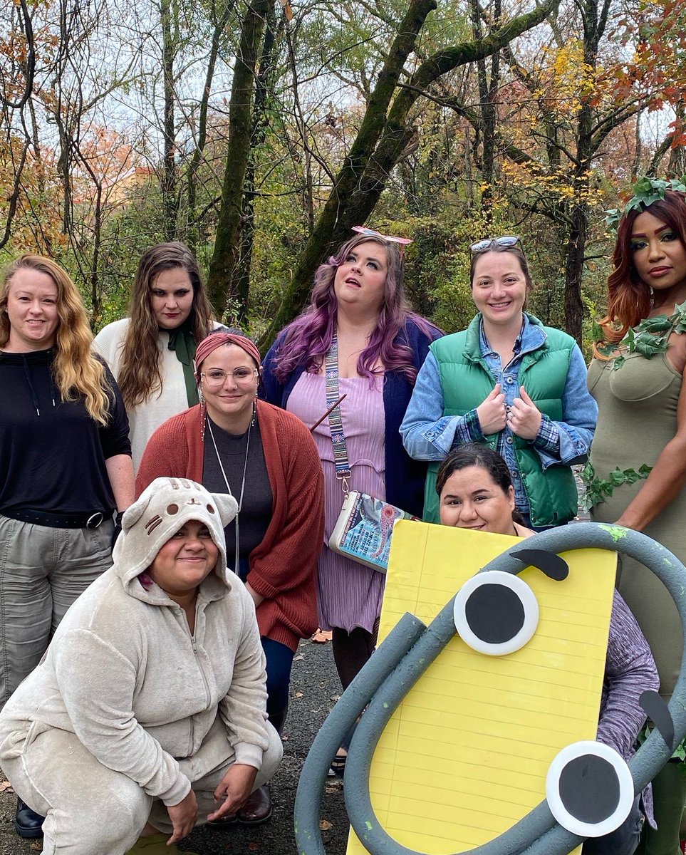 theccaht's tweet photo. Ok so maybeeeee we’re a little obsessed with Halloween 🎃 👻😁. Who had the best costume this year? Like and comment! https://t.co/lAPxKslcxL