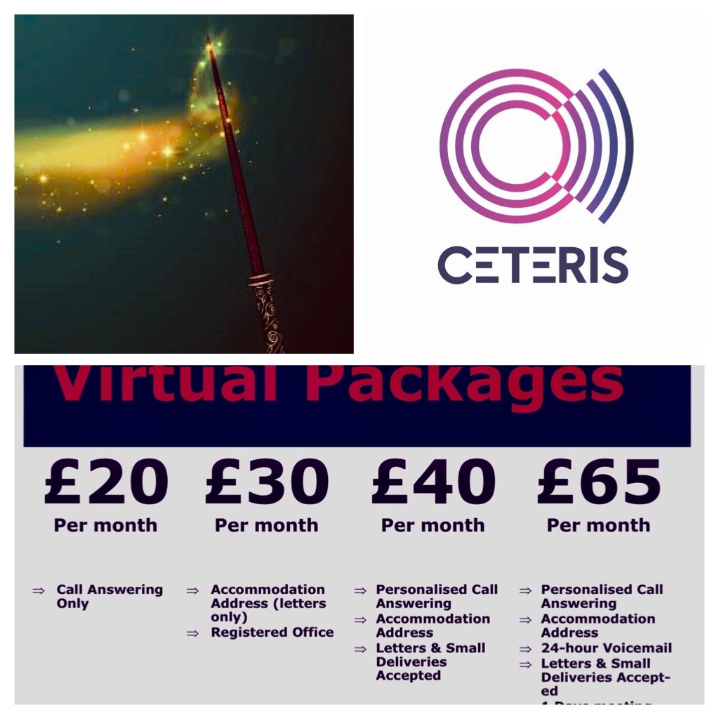 CeterisScotland's tweet image. Need a magic wand to cope with growing business calls? A Ceteris Virtual office package may be the ideal solution. Click here for details. #remoteassistance #Ceteris #callhandling ow.ly/wngS30srCjh