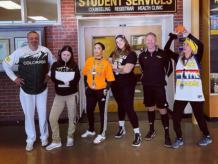 ahswarriors's tweet photo. Happy Halloween from AHS!  Do you recognize some of your favorite teachers/counselors?! https://t.co/sl1TkSokUe