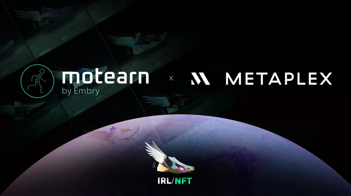 motearnByEmbry's tweet photo. We're thrilled to join the Alpha Crew of @metaplex Studios – Creator Studio! 🚀
Excited to gain early access to Metaplex Creator Studio - the first-ever no-code #NFT tools from Metaplex Studios.
💛
huge thanks to @TalarMalakian
#ctNFT #irlNFT #move2earn #motearn #metaplex https://t.co/uBRKXmBPc1