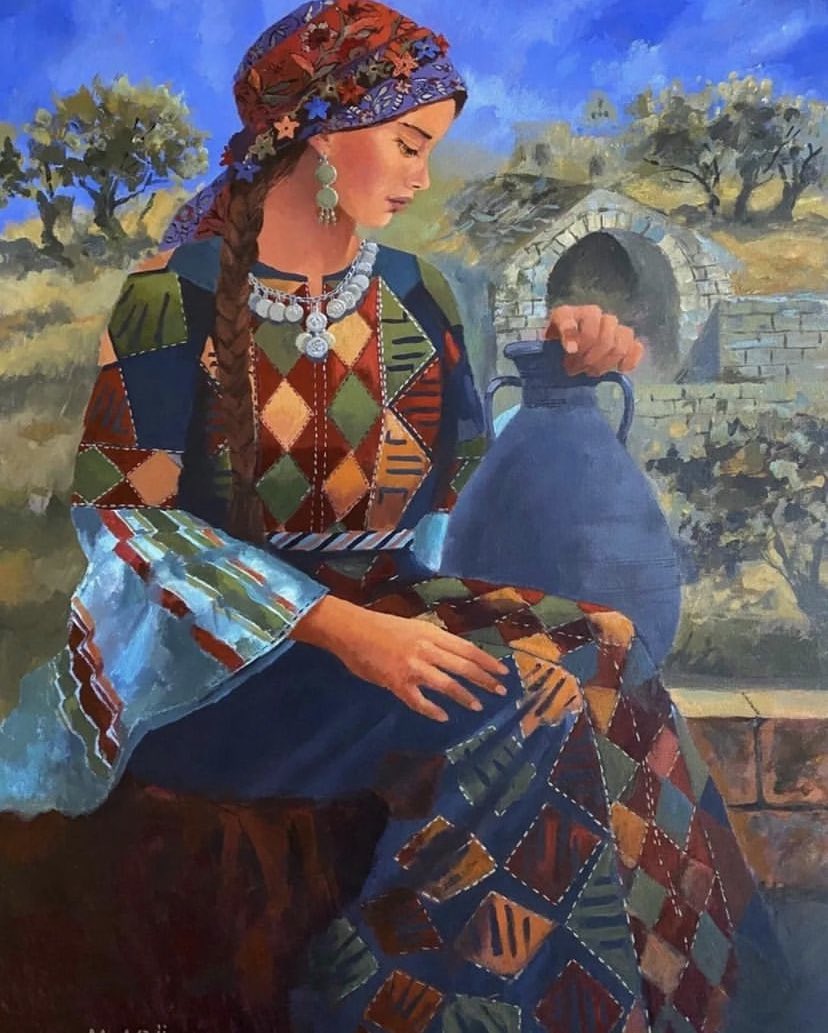 ComArts_nft's tweet photo. GM
Fairness &amp; Equality, that’s how we see #NFT space 
Through a series of handmade paintings by Maher Naji, you can discover diversity of #Palestinian culture embodies by its fantastic traditional dresses from different regions, #women wear at special occasions &amp; celebrations https://t.co/FcGJWP3Xir