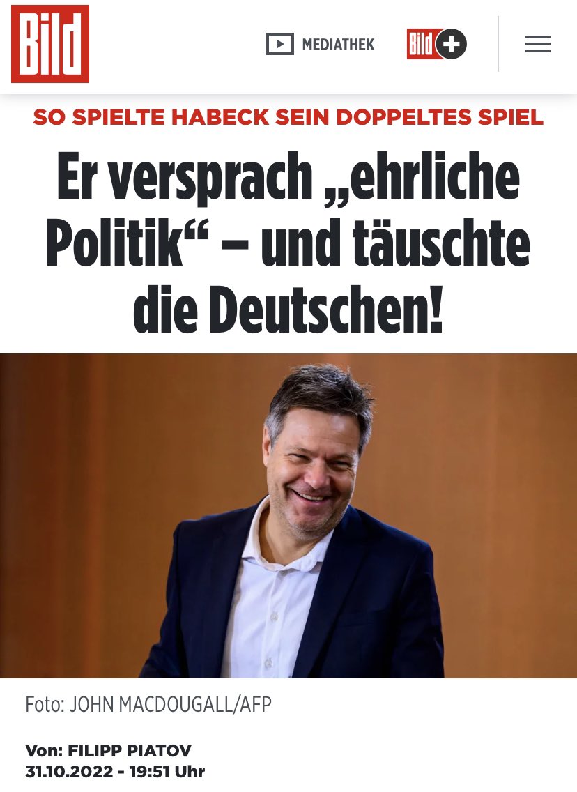 Robert #Habeck muss zurücktreten. Wenn nicht für alle seine anderen Fehler, für diesen Betrug an uns allen allemal. #HabeckRuecktritt #HabeckRuecktrittSofort