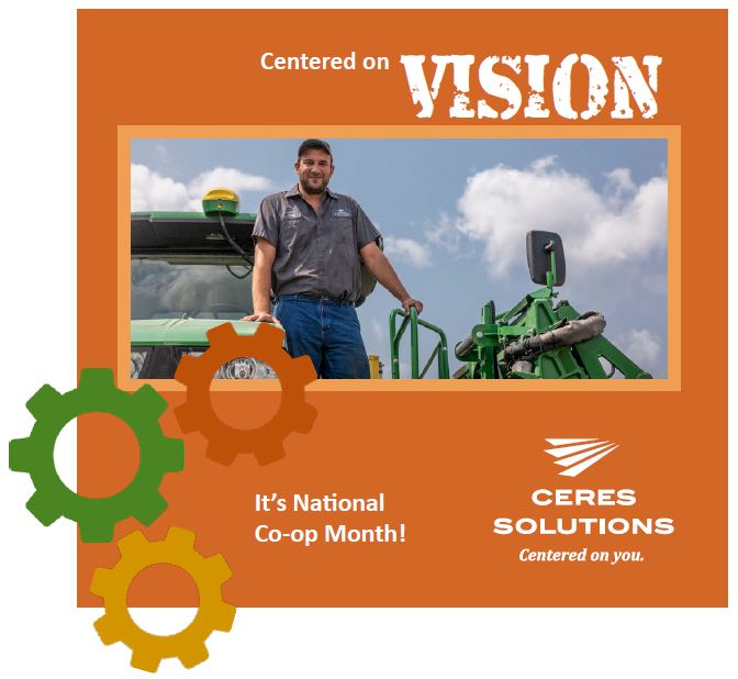 "In this age of consolidation, volatiity and labor shortages, companies that have people will be in business. Those that have good people will win. At Ceres, we are positioned to win." - Doug Brunt, COO

Thanks for celebrating National Co-Op Month with us! #GrowWithCeres