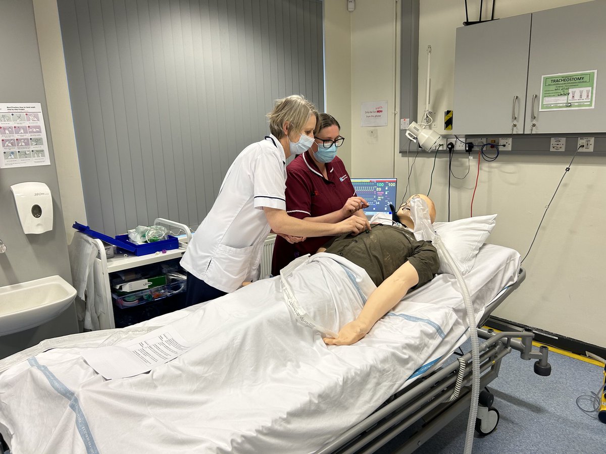 YvonneElley's tweet photo. Another successful ENT/ Head&amp;Neck Cancer emergency tracheostomy care simulation study day, incorporating all the multidisciplinary team! @rjenks17 @sarahtaggartCC @Melanie_ardis https://t.co/LM7aj2QW2z
