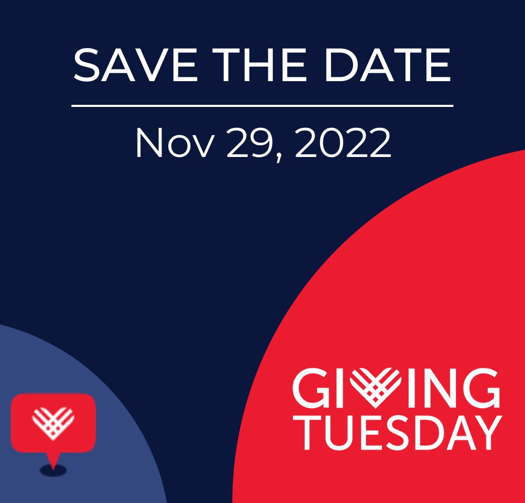 Save the date for the biggest celebration of generosity of all time! #givingtuesday #givingtuesday2022 #stewietheduck #watersafety #watersafetyawareness #notonemore #notonemoredrowning