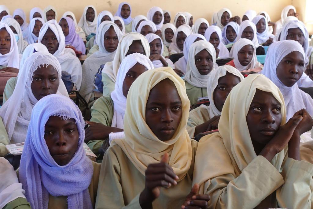 NorwayInSudan's tweet photo. No school if no security or protection. IDPs are especially vulnerable. Boys and girls want to go to school. Everything must be done to give them the chance. #SafeSchoolDeclaration https://t.co/PXz94qAjr4