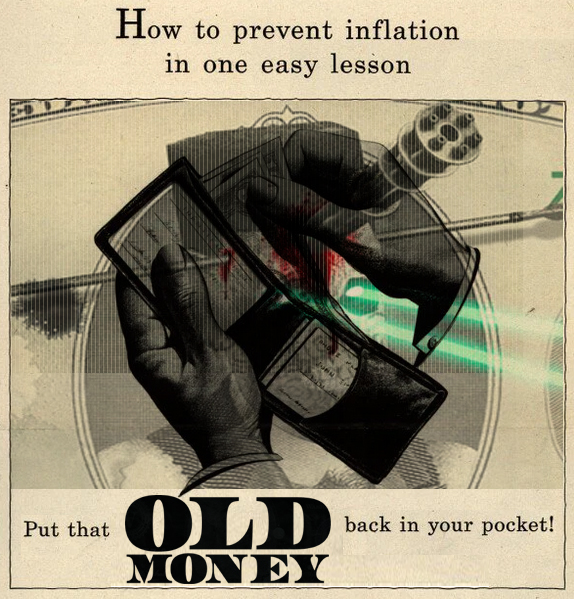 Top Tip to beat INFLATION......OLD MONEY!!! @OldMoneyNFT #billanthropy