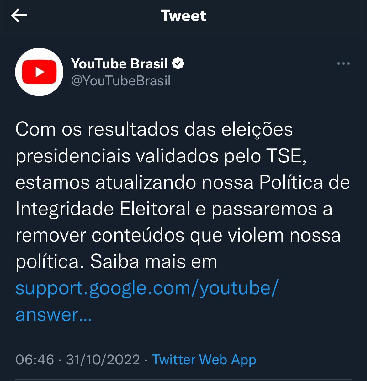O que estamos a ver – 31 Outubro