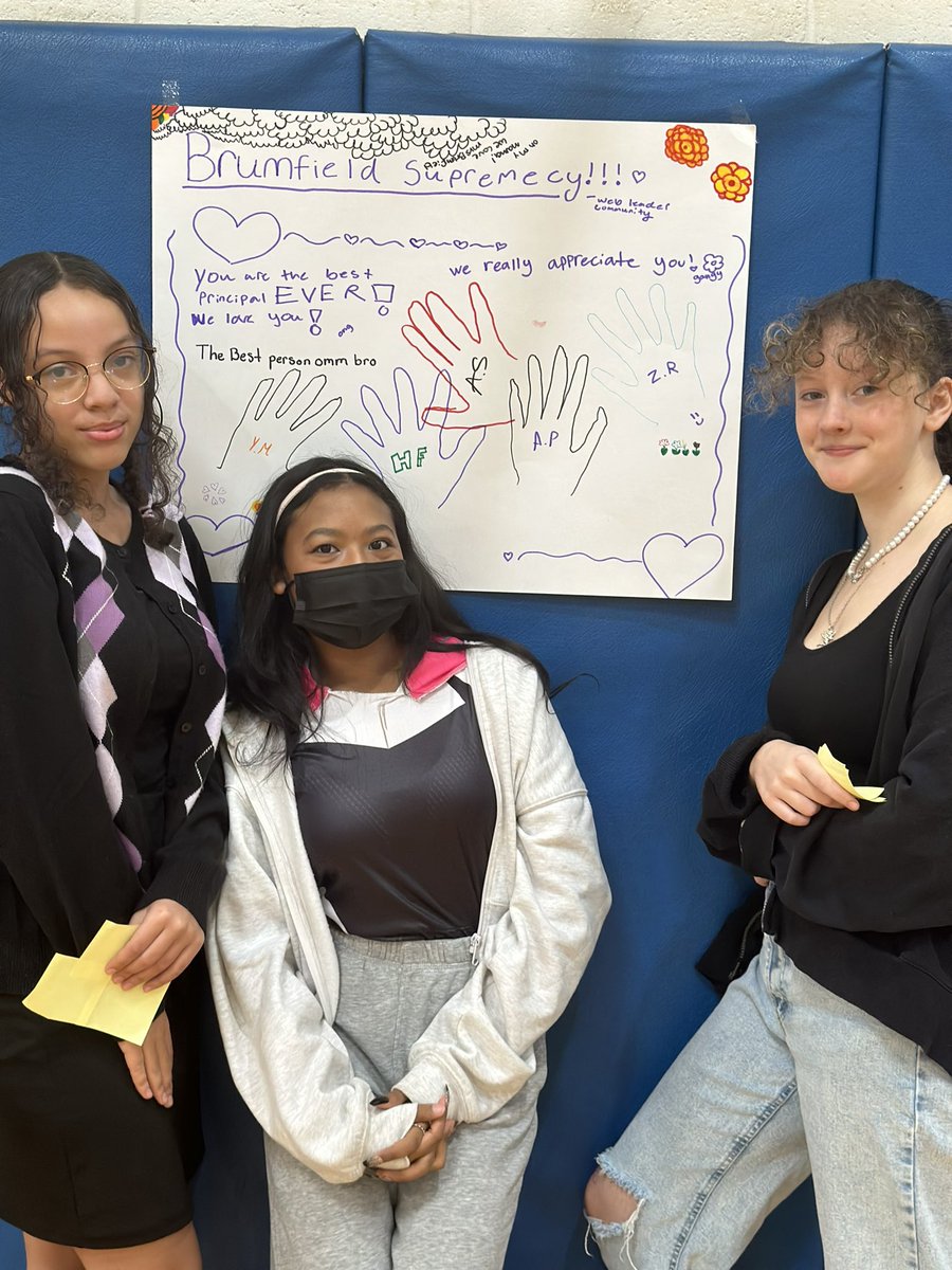 K-8 morning meetings to celebrate our FEARLESS Leader, Principal Brumfield. We are lucky to have you at the Frontier, where the future is INSIDE!