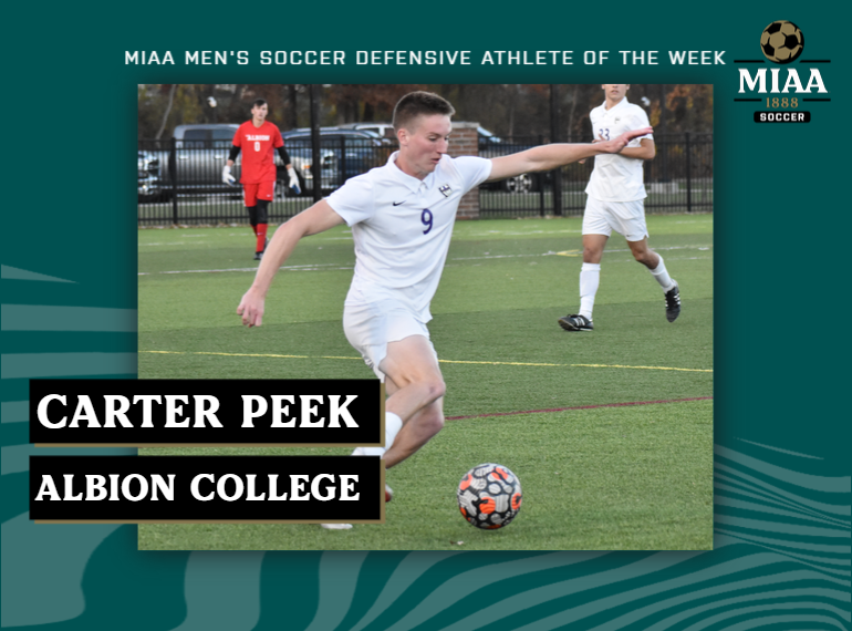 MIAA1888's tweet image. #D3MIAA Men's Soccer Athletes of the Week | October 31, 2022 ⚽

Offensive:
Tyler Murphy, @TrineAthletics
miaa.org/x/ogddk

Defensive:
Carter Peek, @gobrits
miaa.org/x/51mda

#MIAAmsoc