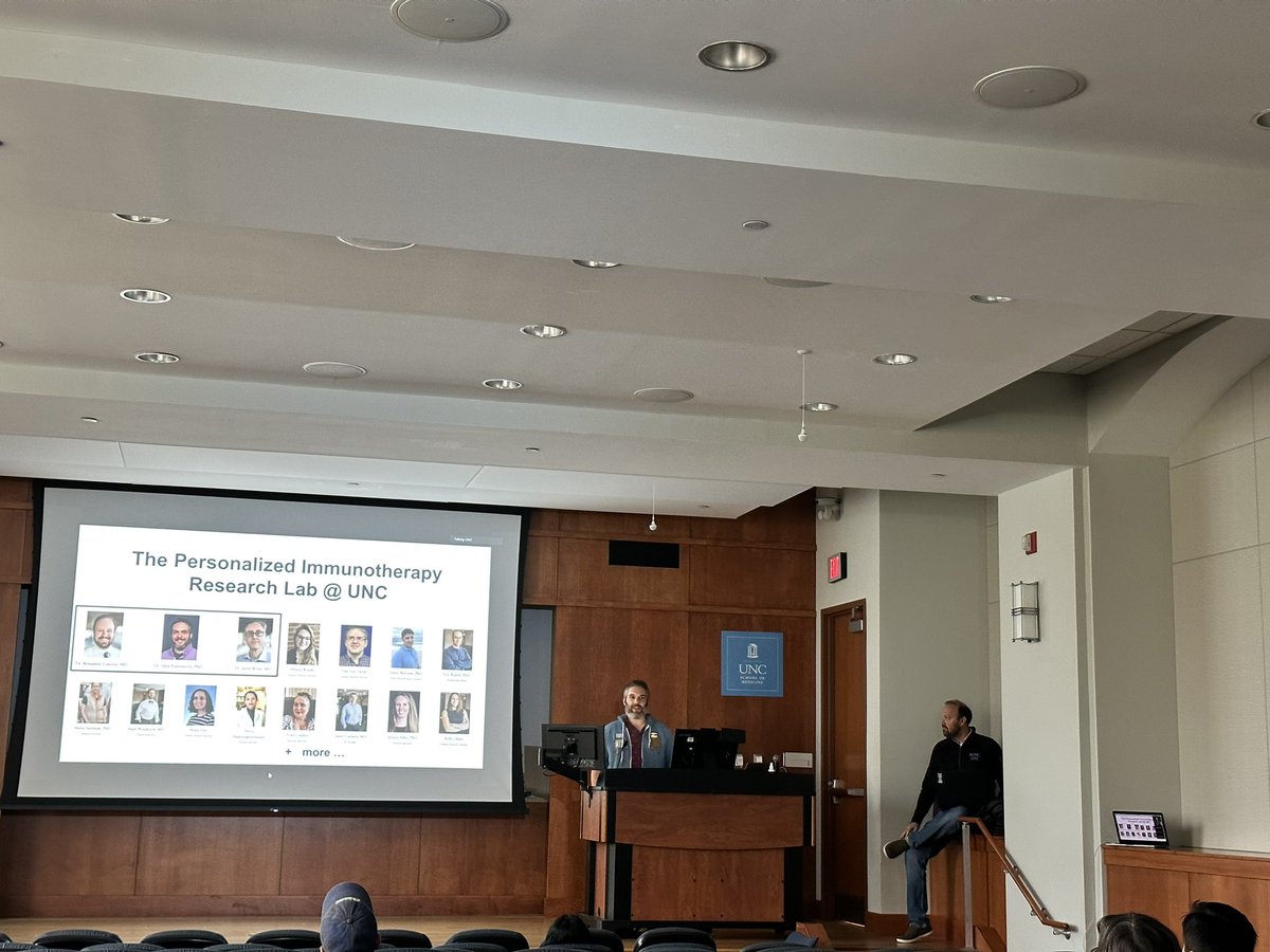 dhuv.io (@dhuvikarthikey1) on Twitter photo <a href="/iskander/">alex rubinsteyn</a> and <a href="/BenjaminGVincen/">Benjamin Vincent</a> speaking on the vision of <a href="/pirl_unc/">Personalized Immunotherapy Research Lab</a>: closing the loop on in-silico therapeutic design, in-vitro validation, and translational trials for #personalizedmedicine #immunotherapy <a href="/iskander/">alex rubinsteyn</a> and <a href="/BenjaminGVincen/">Benjamin Vincent</a> speaking on the vision of <a href="/pirl_unc/">Personalized Immunotherapy Research Lab</a>: closing the loop on in-silico therapeutic design, in-vitro validation, and translational trials for #personalizedmedicine #immunotherapy
