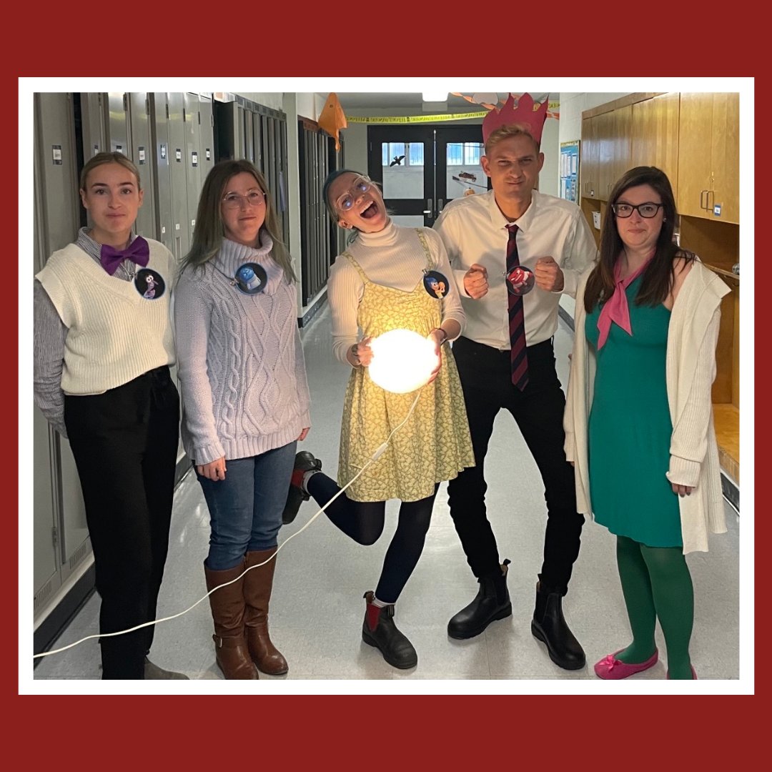TIPESOTT's tweet photo. Emotions can be scary sometimes. Thankfully our senior team can help you sort those emotions out! Which Inside Out group wore it better this Halloween?
#TIPES #TIPESOtt https://t.co/NM1a3vQ576