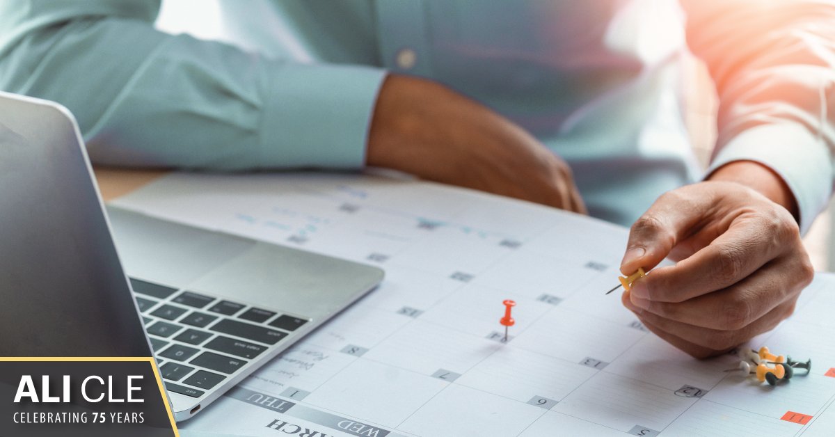 Check out all of our November courses and save 30% now! go.ali-cle.org/Webcasts-Novem…