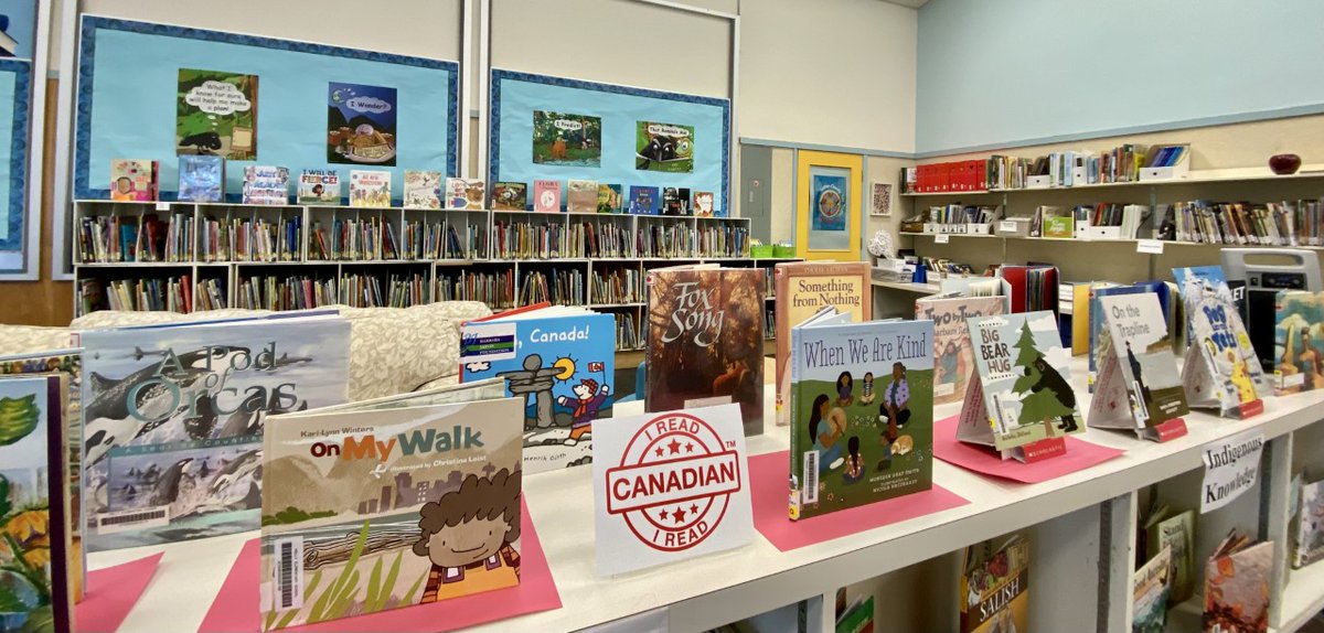 Getting ready for I Read Canadian day! <a href="/dtla37/">DTLA37</a> @bctla <a href="/ireadcanadian/">I Read Canadian 🇨🇦</a> <a href="/HollySchool/">Holly School</a>