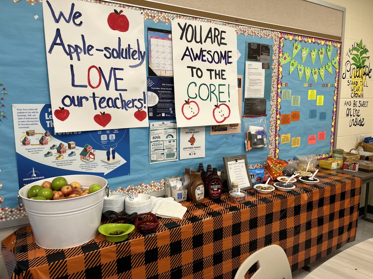 Jennifer Hoffower (@jenhoffowerpwcs) on Twitter photo A HUGE thank you to our AMAZING Mullen PTO for showing our staff some love on this Parent/Teacher Conference Day. Apple nachos with all the fixings- YUM!@PWCSNews @MullenShamrocks <a href="/PypMullen/">MullenElementaryPYP</a> A HUGE thank you to our AMAZING Mullen PTO for showing our staff some love on this Parent/Teacher Conference Day. Apple nachos with all the fixings- YUM!@PWCSNews @MullenShamrocks <a href="/PypMullen/">MullenElementaryPYP</a>