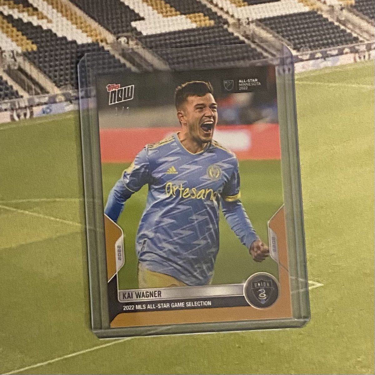 @TheRealNesquik @jcutlersburner Kai Wagner 1/1 just in time to celebrate @PhilaUnion making it to the MLS Cup Final.