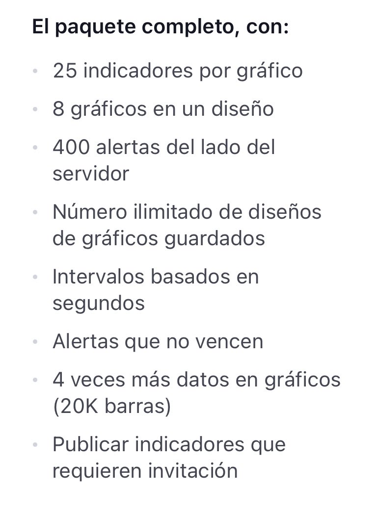 O.R. (@oramosbets) on Twitter photo ¡Sorteo, tan solo 48 Horas!
1 cuenta PREMIUM de <a href="/tradingview/">TradingView</a> valorada en 600$ durante un año.
Requisitos:
- RT a este tweet.
- Seguir a <a href="/es_tradingview/">TradingView en español</a>
- Seguir a <a href="/ORamosBets/">O.R.</a>
La cuenta más completa con infinidad de funciones para trading cripto, acciones, índices o Forex. ¡Sorteo, tan solo 48 Horas!
1 cuenta PREMIUM de <a href="/tradingview/">TradingView</a> valorada en 600$ durante un año.
Requisitos:
- RT a este tweet.
- Seguir a <a href="/es_tradingview/">TradingView en español</a>
- Seguir a <a href="/ORamosBets/">O.R.</a>
La cuenta más completa con infinidad de funciones para trading cripto, acciones, índices o Forex.