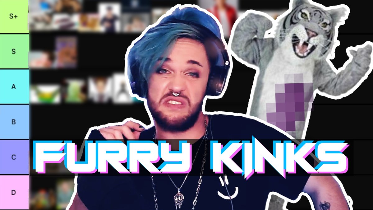 BluTheDragon's tweet image. OH SHIT HERE WE GO! 

I may have regrets...
But my kink tier list video is FINALLY LIVE! 

This might be the best thing I've ever made I really hope you all enjoy, because it's ridiculous. 

PLS SHARE BECAUSE I SPENT WAY TOO LONG MAKING THIS 💙

youtu.be/I6sIY5stqIk