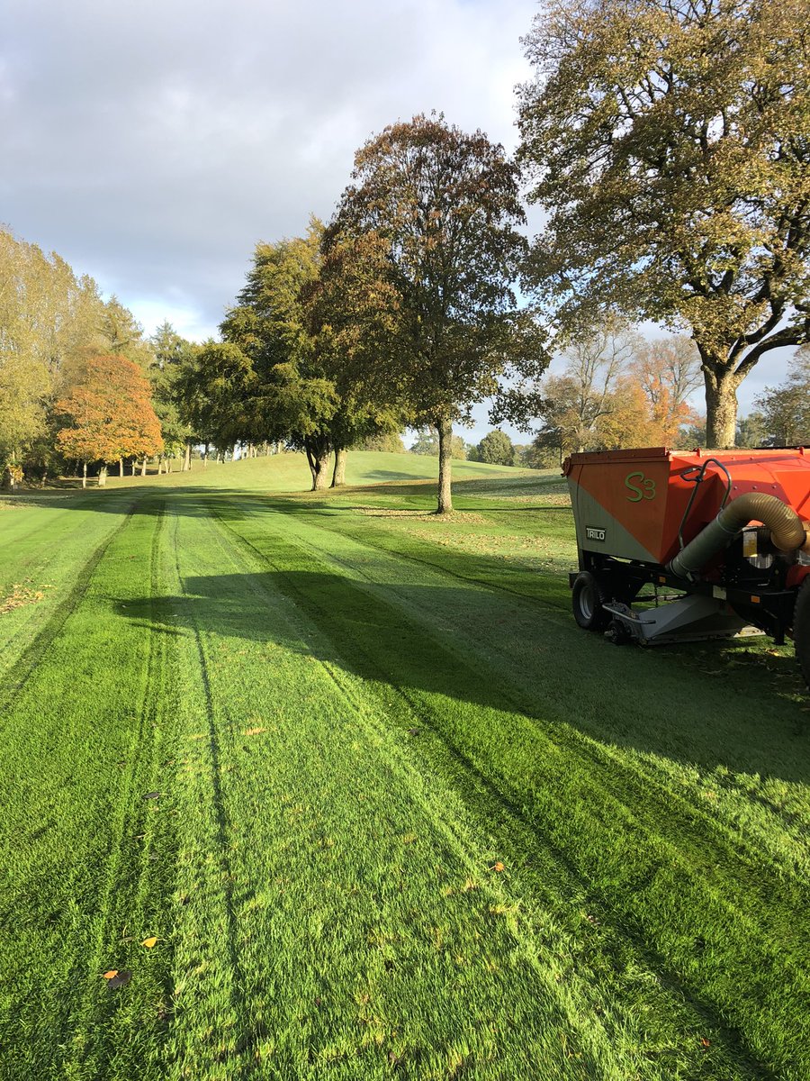 Every #Autumn the #Trilo vacuums never cease to amaze with leaf collection results. The cleanest finish in the market with the added bonus of presentation stripes, that’s why Trilo are number one in leaf clearance. Visit us on stand K070 at @GMA_SALTEX for more info 🍁<a href="/vanmacltd1/">vanmacltd</a>