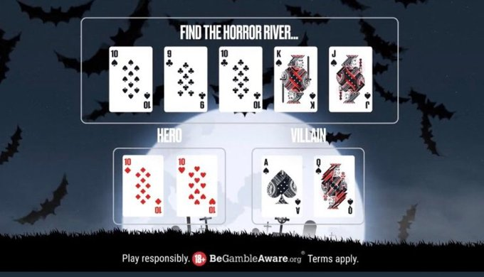 axeincar's tweet photo. @PokerStars [mondenkind] #HorrorRiver https://t.co/zPHi5HcXe7