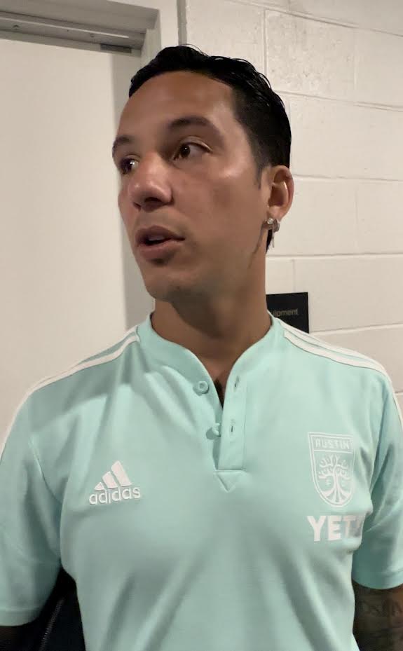 Sebastian Driussi after the LAFC loss,'The game today was really difficult, the game was taxing from the start. With the great year we had, it's extremely unfortunate that we came up empty-handed. We were extremely close to reaching our goal...' (1/2) #Verde #MLS #MLSCupPlayoffs