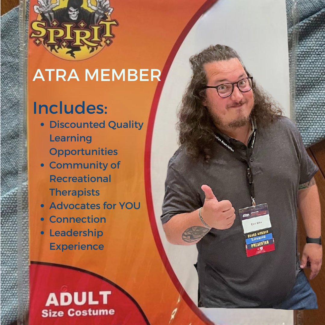 ATRAinAction's tweet photo. Forgot to get a Halloween costume?! No worries, being an ATRA member is quick and easy. 

Join Today: https://t.co/nC9CZqlzhN https://t.co/hSEvoQEzsm