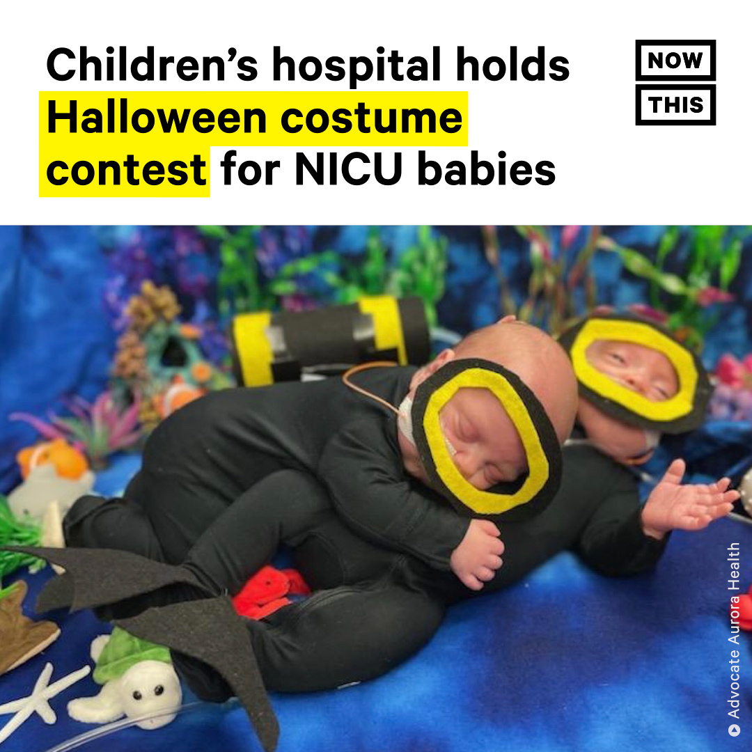 Several NICU babies at Advocate Aurora Health locations in Illinois and Wisconsin participated in a Halloween costume contest — and the photos are spook-tacularly cute.
