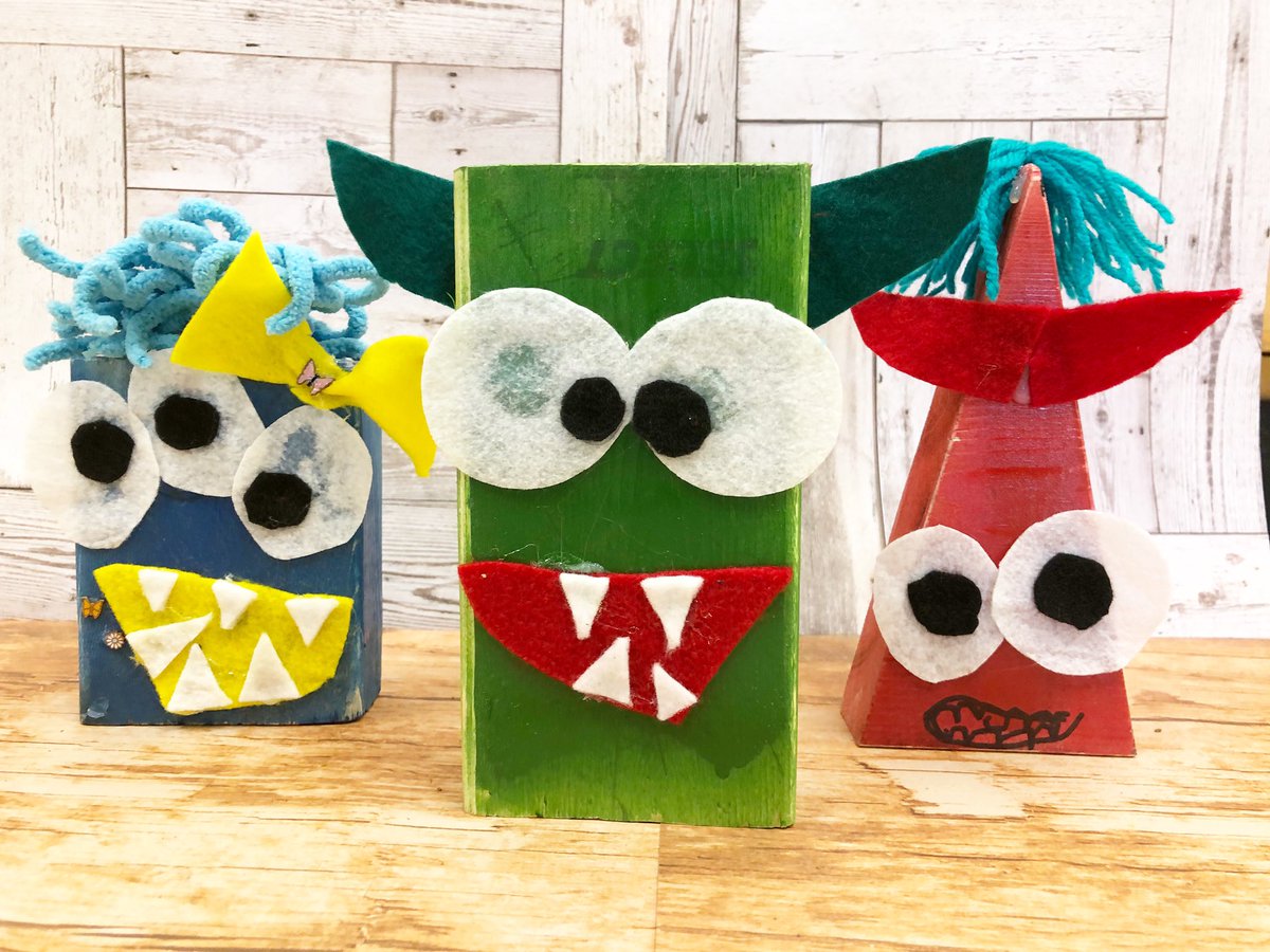 Monsters Art  😈

These monsters were fun to make and brought out some rich math language and conversations. (E.g., “I need 6 circles for my eyes, but I only have 4. I need 2 more to make 6.”) #fdk #tldsblearns