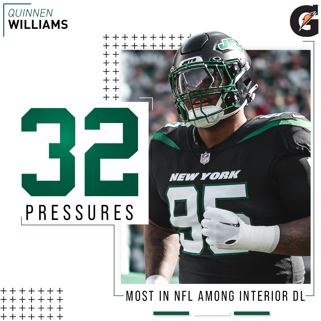 The numbers speak for @QuinnenWilliams.