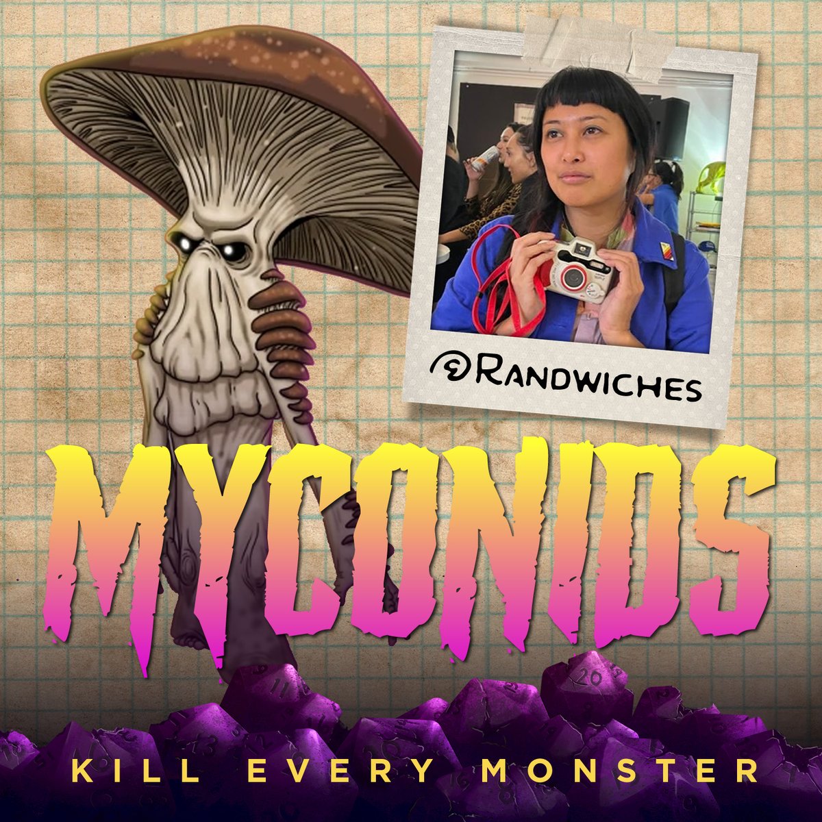 KEMpodcast's tweet photo. π NEW EPISODE ALERT! π
The amazing @Randwiches joins us for a spooky Halloween DM-deep-dive into Myconids.
#dungeonsanddragons #KEMpodcast #DNDpodcast #queerdnd #monsteroftheweek https://t.co/ySHbefwkRp