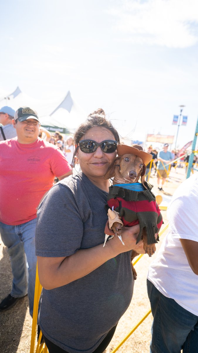OktoberfestTUL's tweet photo. Yappy Howloweenie from all of us at #TulsaOktoberfest Here's a throwback to the cutest costume contest in town presented by @WoodlandWAnimal https://t.co/wo2YfZgblG