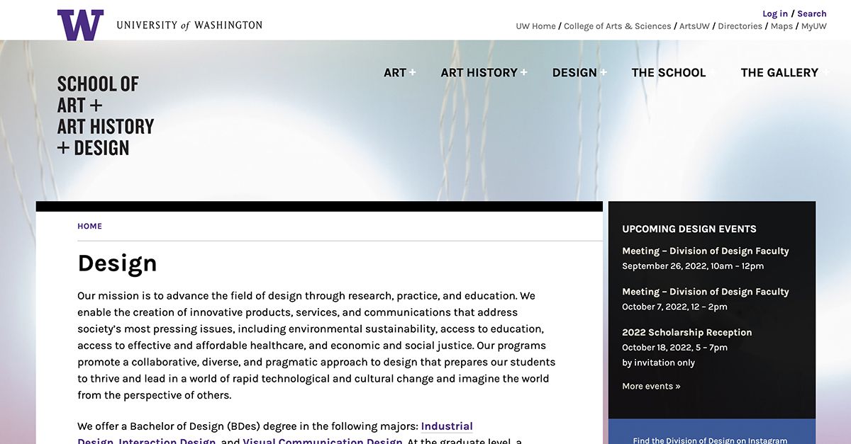 Audrey Desjardins (@designeraudrey) on Twitter photo The Division of Design <a href="/UW/">University of Washington</a> is conducting a search for an Assistant Professor of Visual Communication Design. Details: apply.interfolio.com/112641 . Deadline Dec 1, Start September 2023.
Please share the word!
#design #visualcommunication #tenuretrack #universityofwashington #VCD The Division of Design <a href="/UW/">University of Washington</a> is conducting a search for an Assistant Professor of Visual Communication Design. Details: apply.interfolio.com/112641 . Deadline Dec 1, Start September 2023.
Please share the word!
#design #visualcommunication #tenuretrack #universityofwashington #VCD
