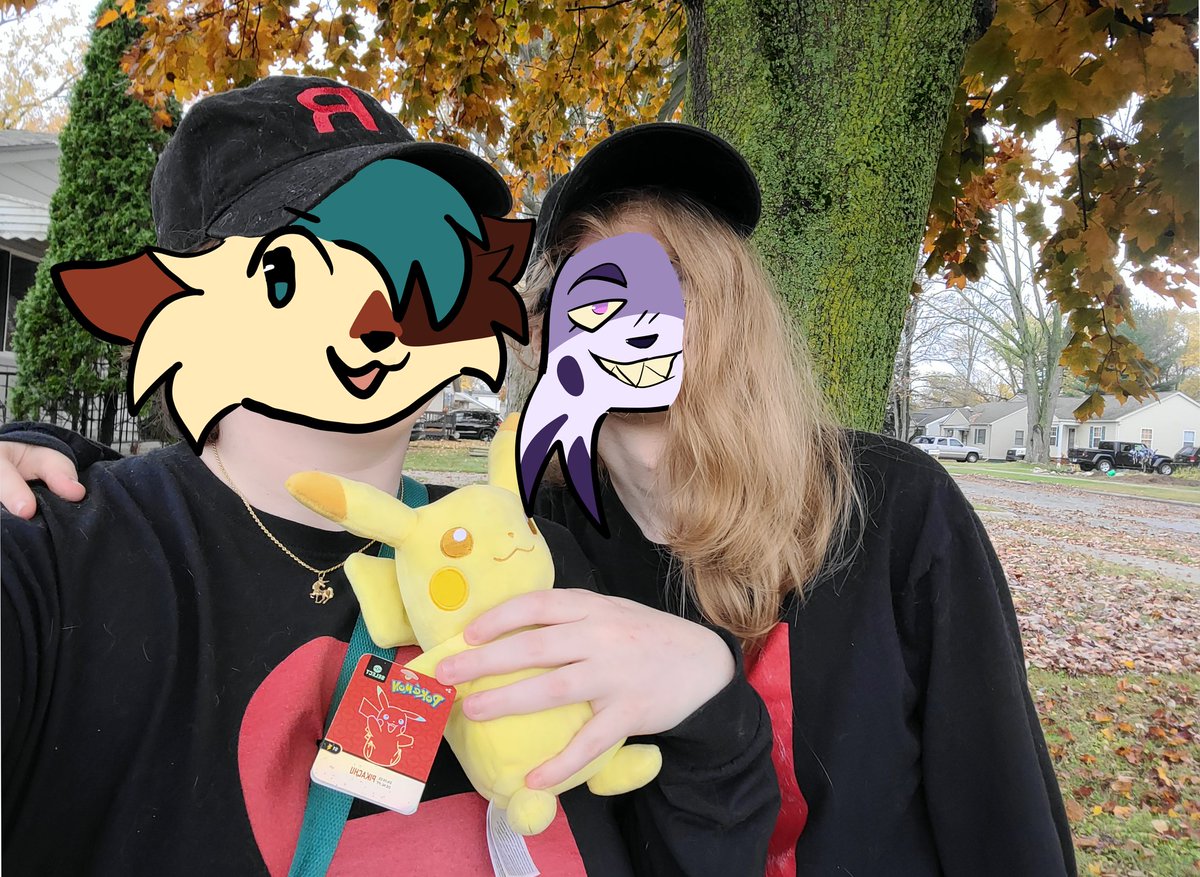<a href="/Dizzyleaves/">Dizzy</a> and I are Team Rocket Grunts this year! Happy Halloween everyone!!