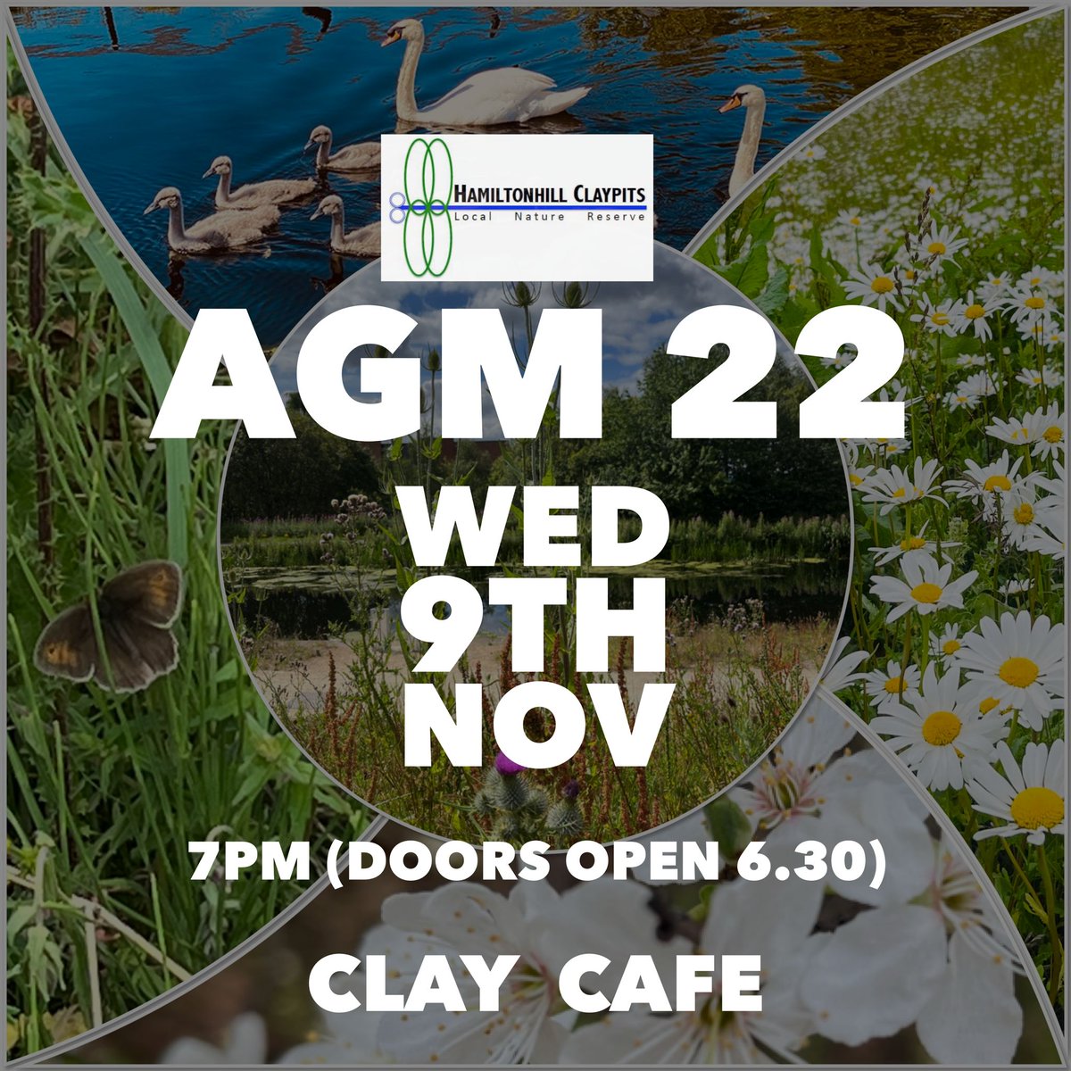 🙋‍♂️Its AGM time and you are all invited.🙋‍♀️
Book using link below or email claypitslnr@gmail.com
#GlasgowCanal #Nature #Greenspace #community 
eventbrite.co.uk/e/hamiltonhill…