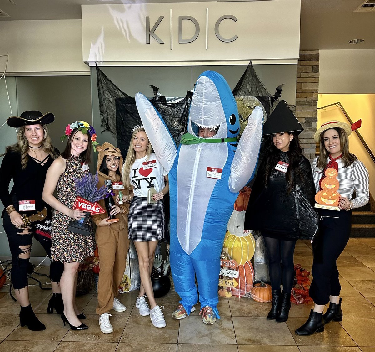 “It’s a small Strip after all.” Another <a href="/KDCLasVegas/">Kirvin Doak</a> Halloween costume contest victory for #TeamNat! This year we’re giving you all things #Vegas with interpretations of iconic Strip resorts, including <a href="/TIvegas/">Treasure Island</a> <a href="/Bellagio/">Bellagio Las Vegas</a> <a href="/MGMGrand/">MGM Grand Hotel</a> <a href="/NYNYVegas/">NYNY Vegas</a> <a href="/MandalayBay/">Mandalay Bay Resort</a> <a href="/LuxorLV/">Luxor Hotel & Casino</a> &amp; <a href="/VenetianVegas/">The Venetian Resort Las Vegas</a>