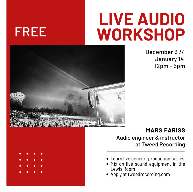 Tweed Recording tweet media