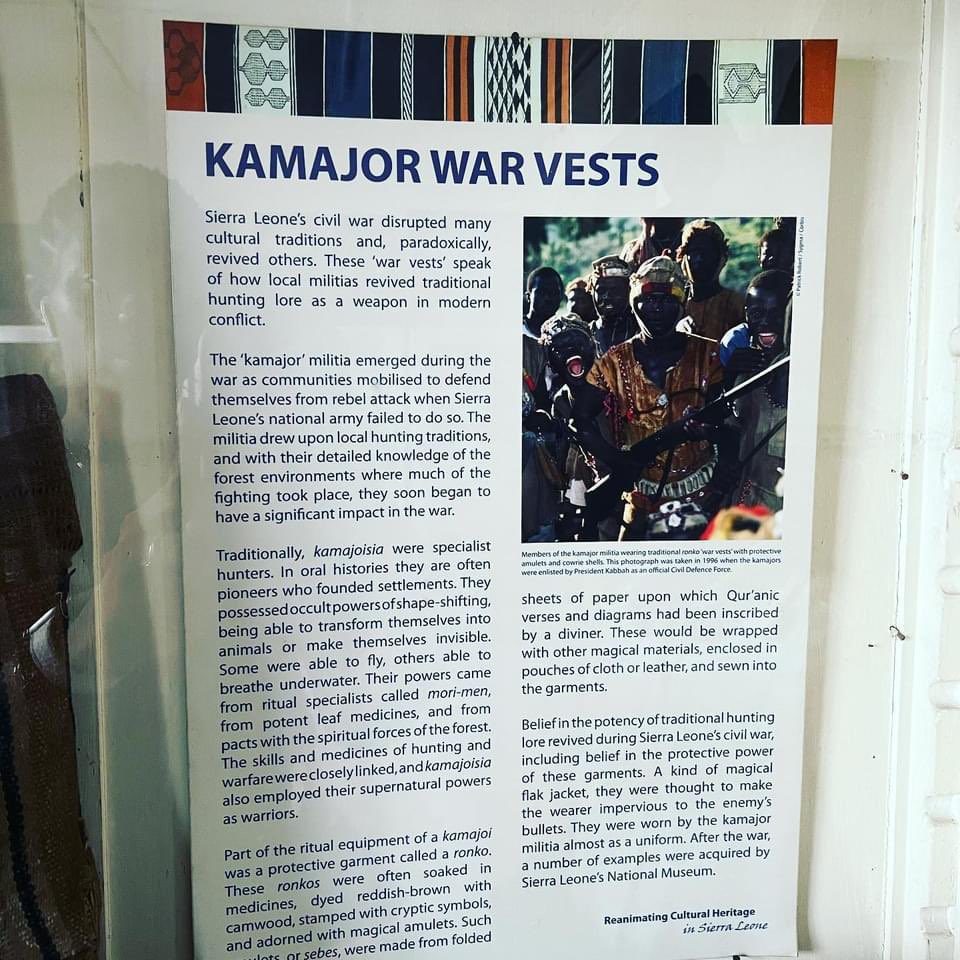 RayYogurl's tweet photo. The  Sierra Leone National Museum  has been in existence since 1957. Dr. Easmon, a Sierra Leonean doctor, wanted to preserve the cultural artefacts of the country.
   #ExploreFreedom #TourismSierraLeone #Freetown #SierraLeone #museum #historicalfindings #Torizmnaallmanbiznez https://t.co/dkjnhBrZ35