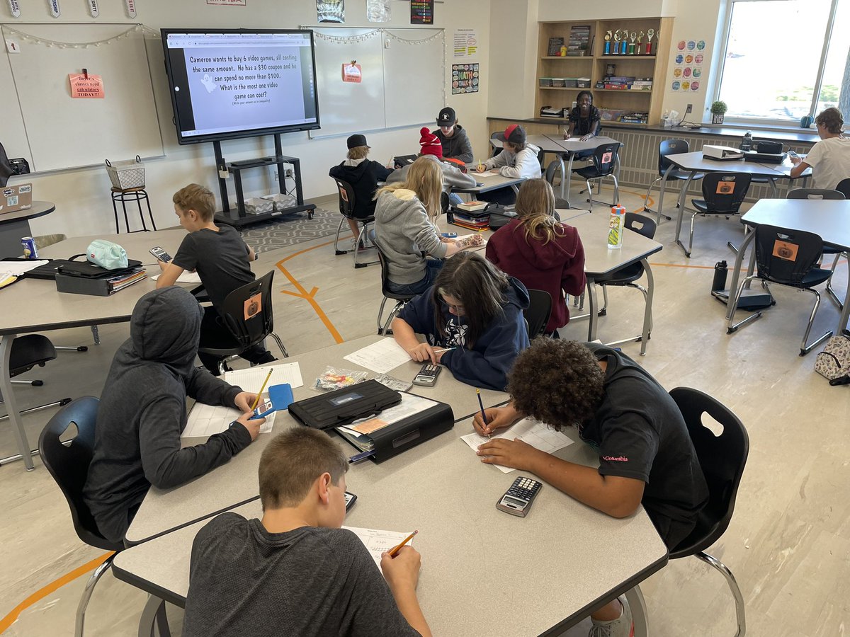 Fun!  Engaging!  Unusual!  Day Made! 😃 This is Halloween in Math <a href="/ElkRiverVMS/">VandenBerge Middle School</a> 🎃#cakewalk #iteachmath #Halloween #middleschool #lotsoflaughs