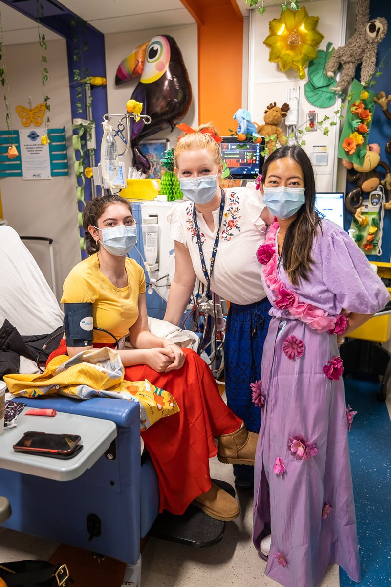 Each #Halloween we have a costume contest for patients to vote. Our teams don't just dress up in group costumes, many decorate their entire unit. This year's winner is the Hemodialysis Clinic which has been transformed into Encanto. 👏