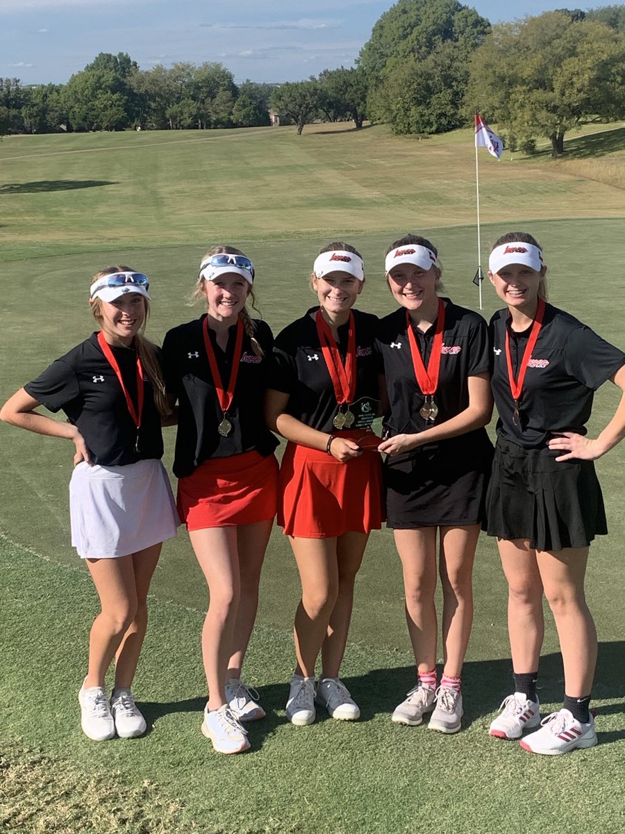 LorenaGolf's tweet photo. Lady leopards finished 2nd at the Lake Belton Invitational at Wildflower!!
Payton Cox finished 1st place overall and Olivia Pugh finished 8th overall!!                               #golf #leopardnation https://t.co/lTXvCsradz