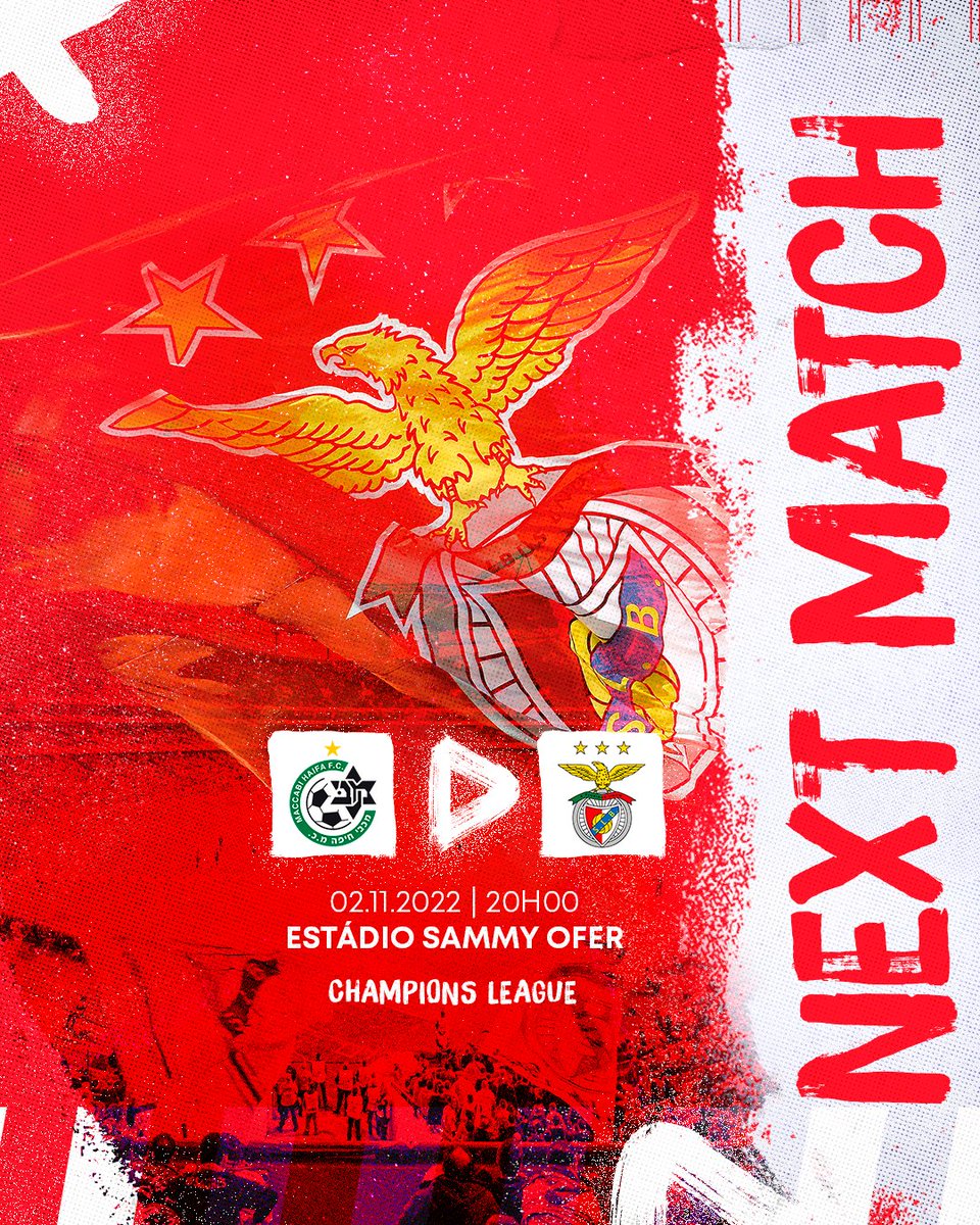 SLBenfica's tweet photo. 🔜 #SLBMAC | #UCL https://t.co/53RPrCdxnP