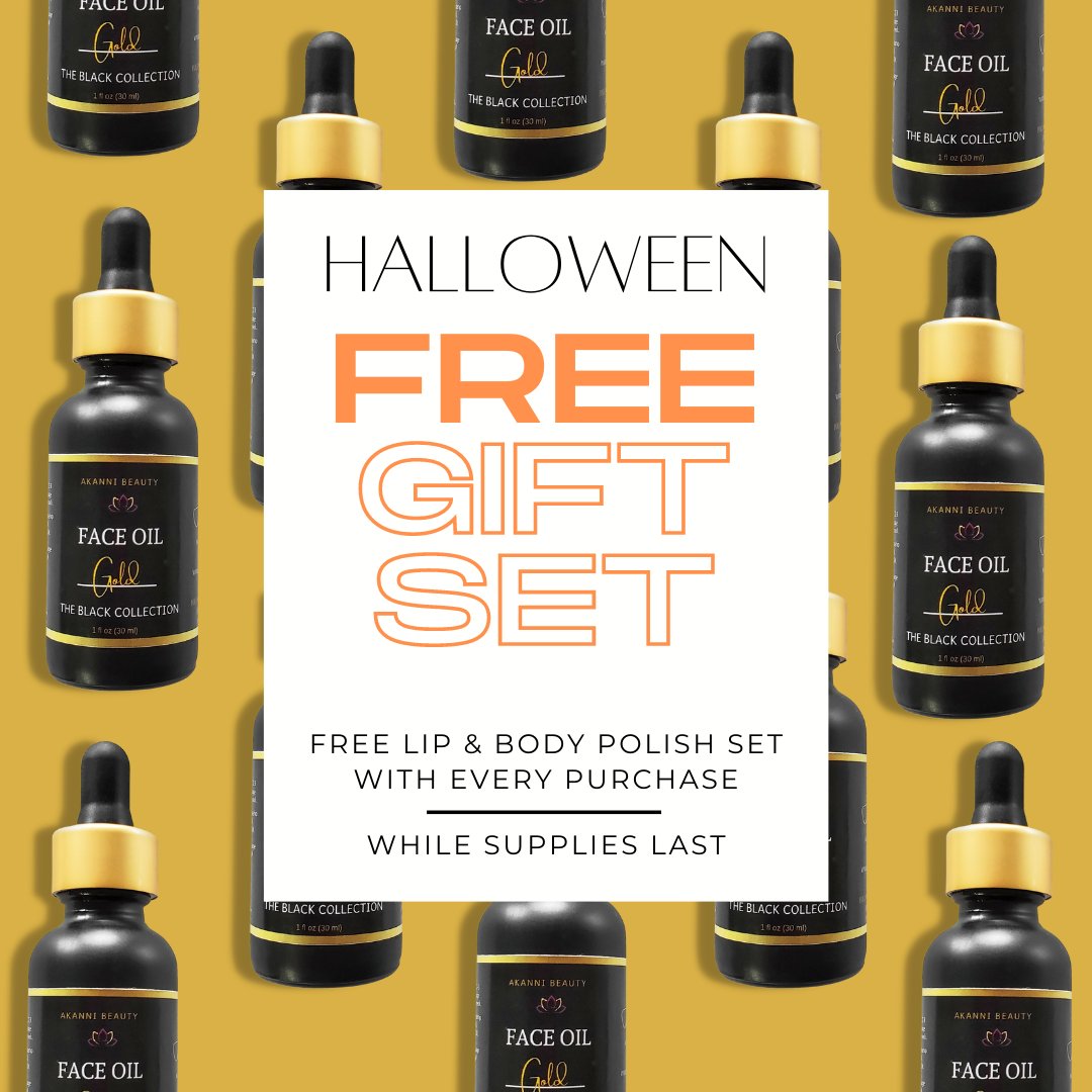 AkanniBeauty's tweet photo. Did you know exfoliating removes dead skin which helps your mature skin glow?

Free with every purchase-Akanni's limited release lip and body polish!

Order now and get your free gift while supplies last! https://t.co/eg9TPE3CkB